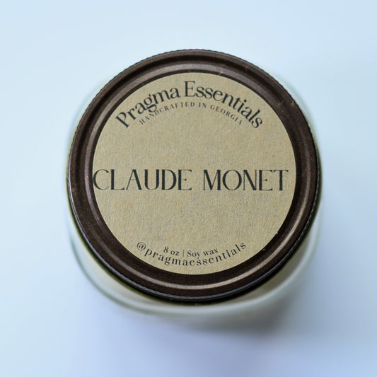 Claude Monet Candle