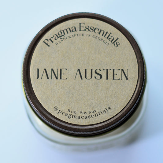 Jane Austen Candle