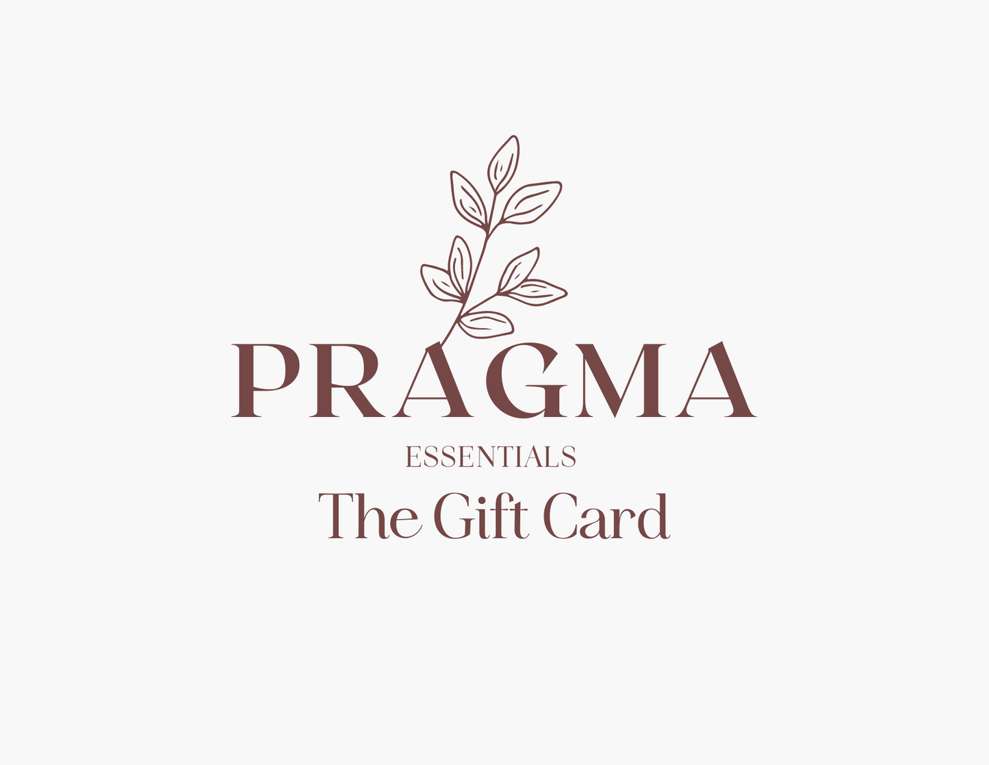 Pragma Essentials E-Gift Card