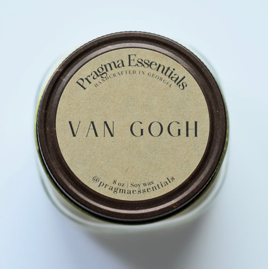 Van Gogh Candle